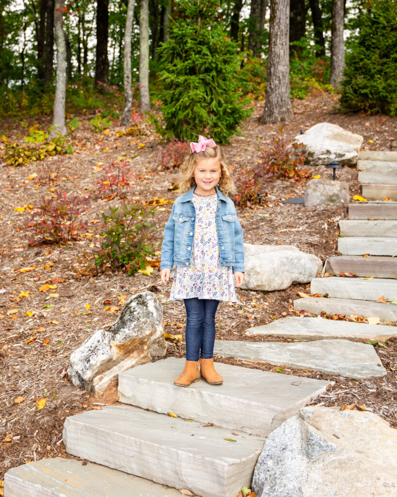 fall portraits in cliff's valley