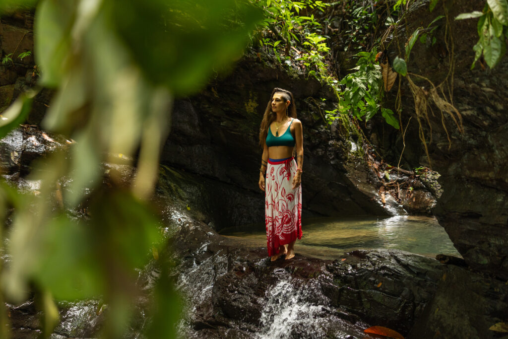 water goddess photoshoot in costa rica