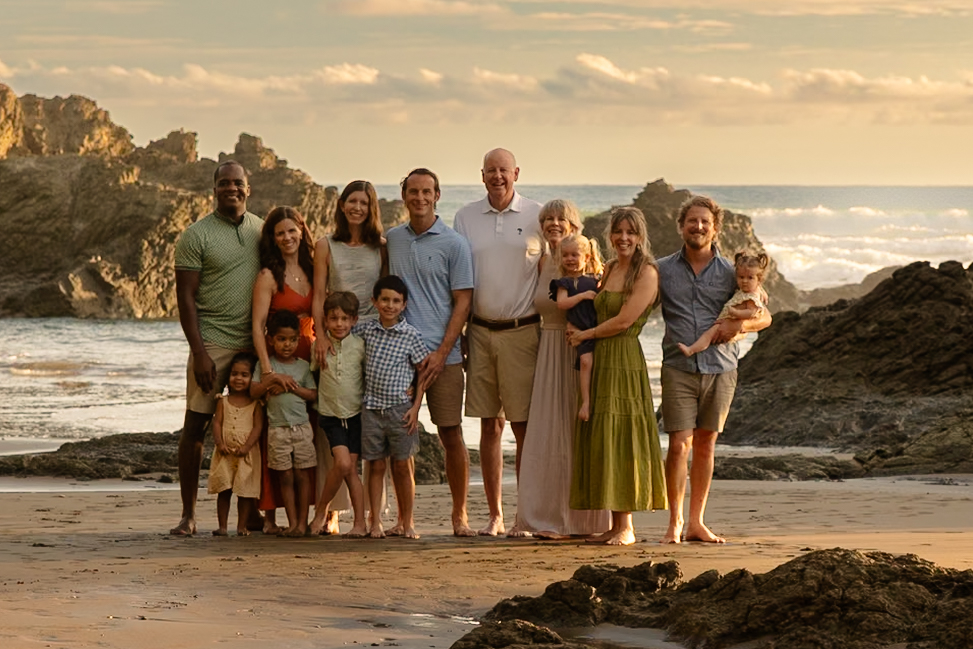 extended family photography in costa rica