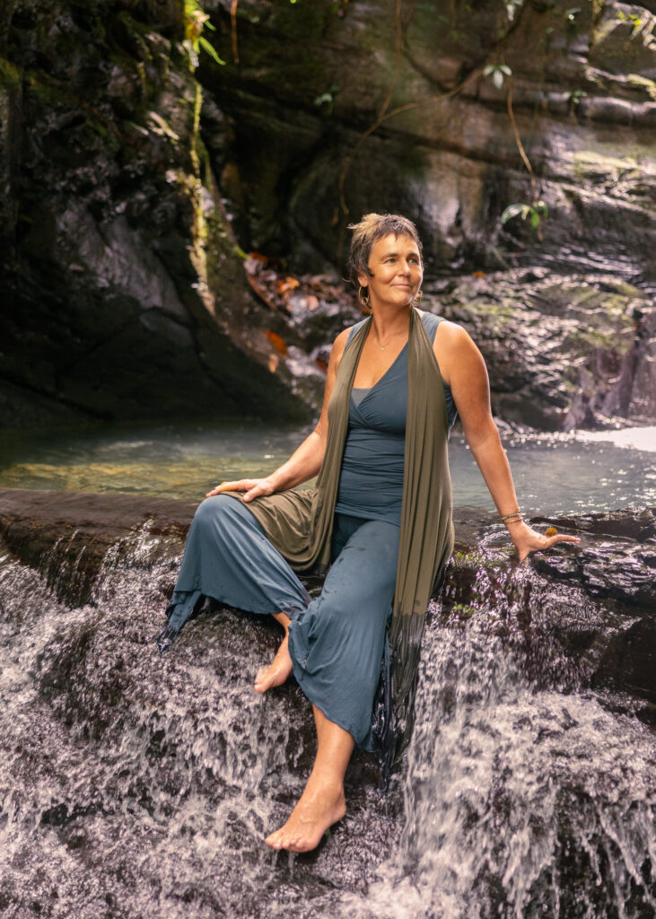 costa rica waterfall branding photography
